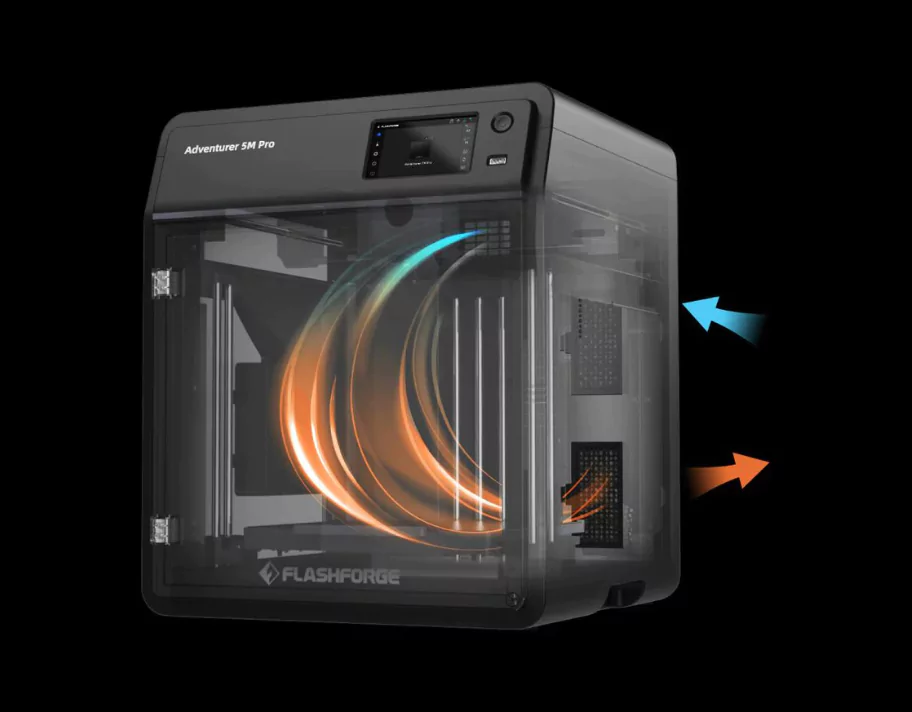 Flashforge Adventurer 5M Pro 3D Printer comes with Reliable Printing