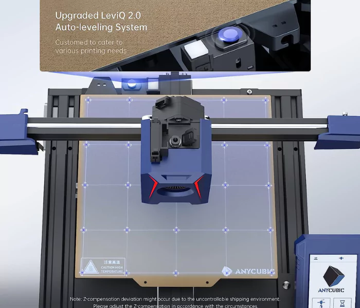 Anycubic Kobra 2 3D Printer comes with LeviQ 2.0 Automated Leveling and Intelligent Z-Offset
