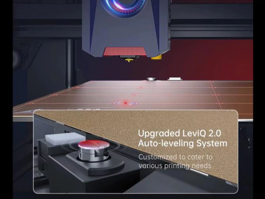 Anycubic Kobra 2 Pro 3D Printer comes with LeviQ 2.0 Auto-Leveling Smart Z-Offset