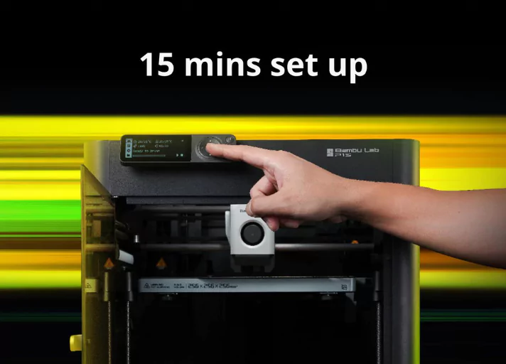 Bambulab P1S comes with Hassle-Free Assembly in Just 15 Minutes