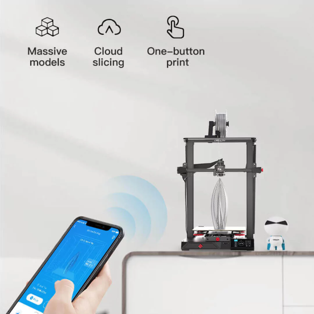 Creality CR-10 Smart Pro comes with Creality Cloud App and Remote Control