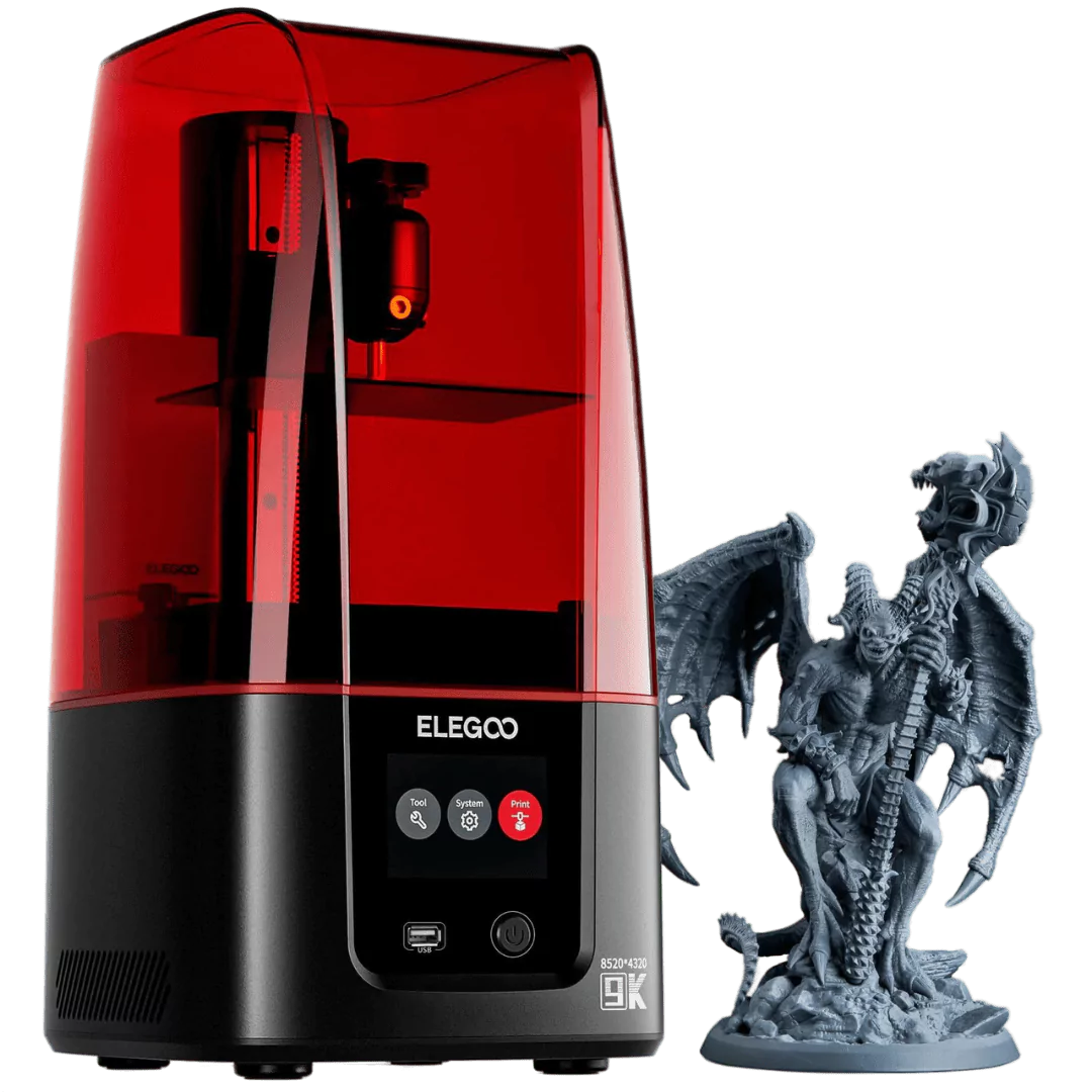 Elegoo Mars 4 9K MSLA Resin 3D Printer short details