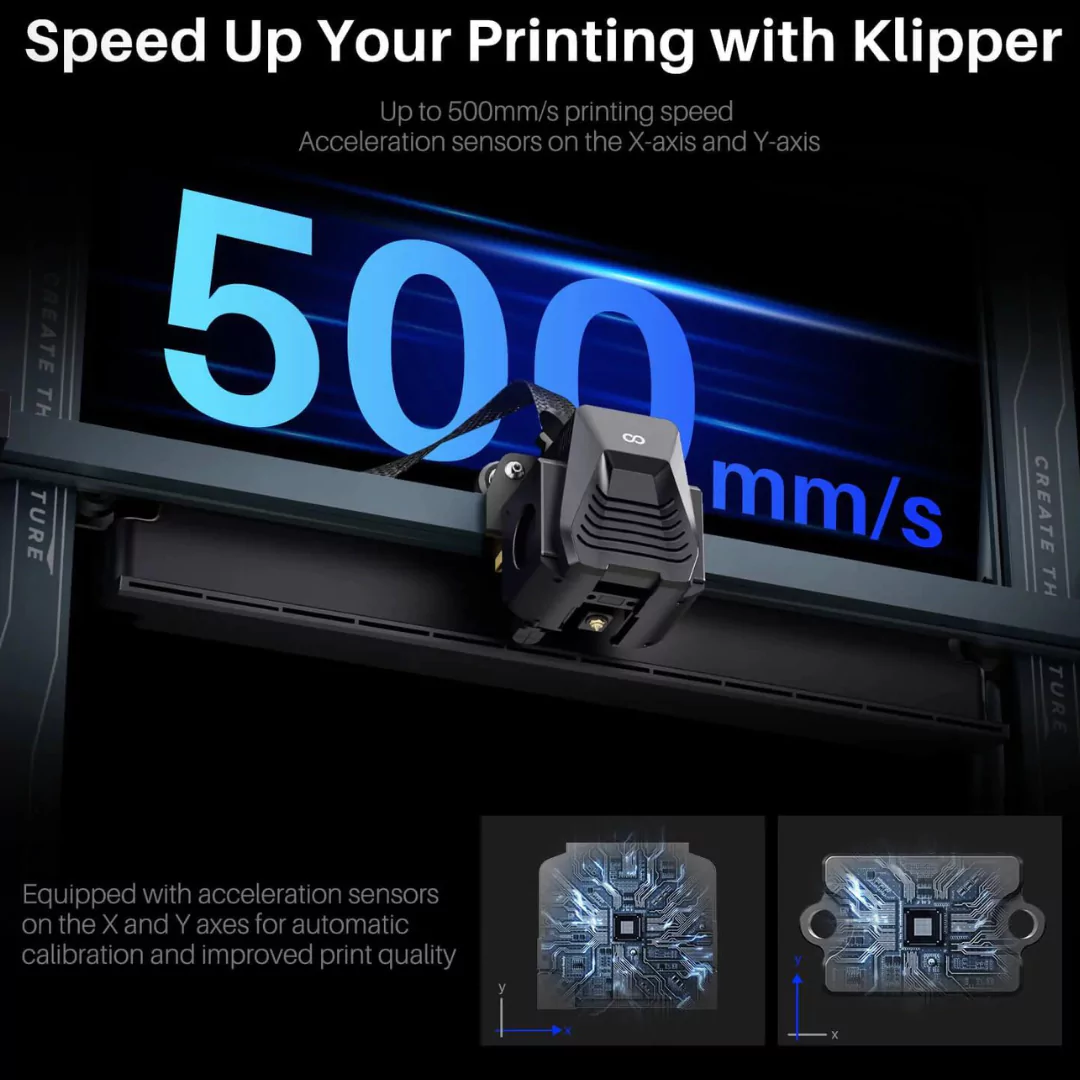 Elegoo Neptune 4 Max Pre installed Klipper Helps You Print More Quickly
