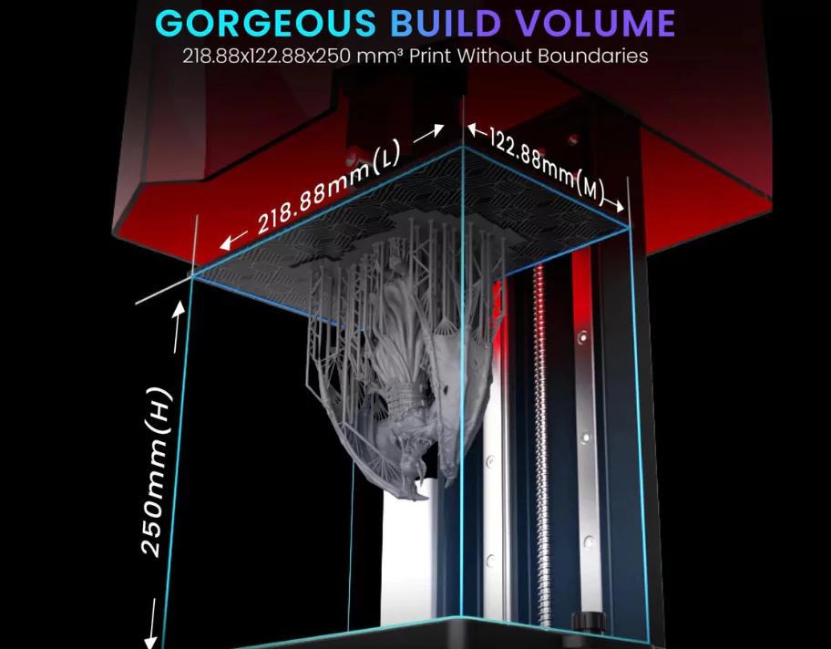 Elegoo Saturn 3 12K Resin 3D Printer comes with Stunning Build Volume