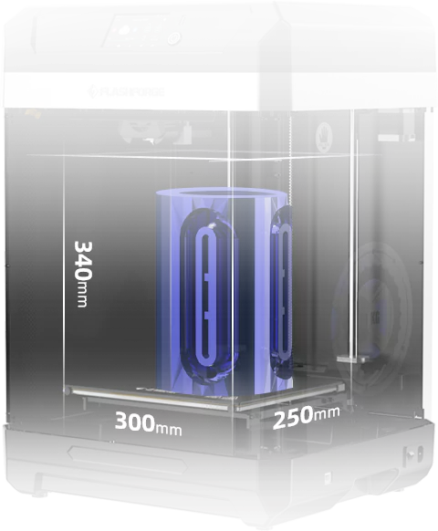 Flashforge Guider 3 3D Printer comes with ultra-fast printing