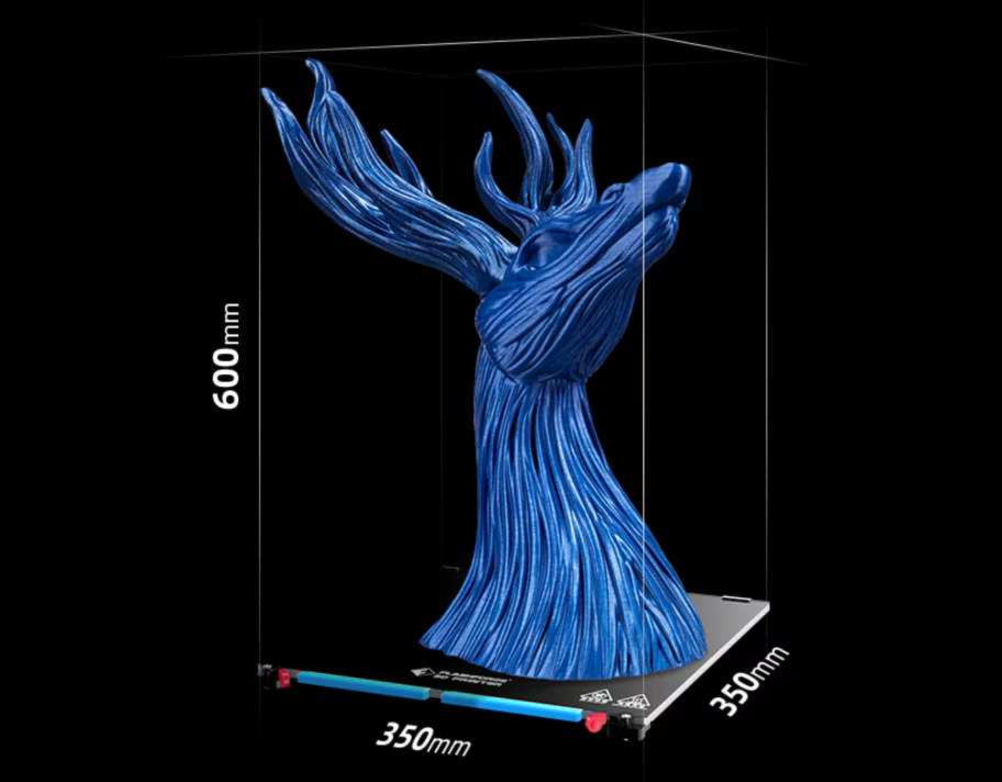 Flashforge Guider 3 Plus 3D Printer comes with an enormous space with expanding boundaries
