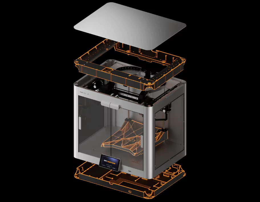 Snapmaker J1/J1s High Speed IDEX 3D Printers - One-piece Die Casting