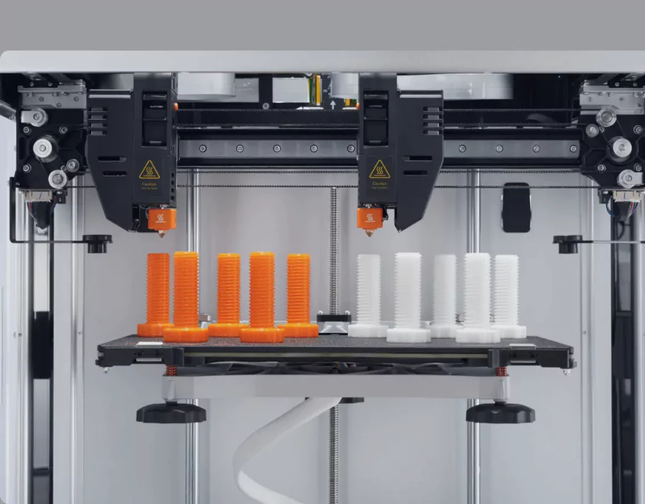 Snapmaker J1/J1s High Speed IDEX 3D Printers print in Copy Mode