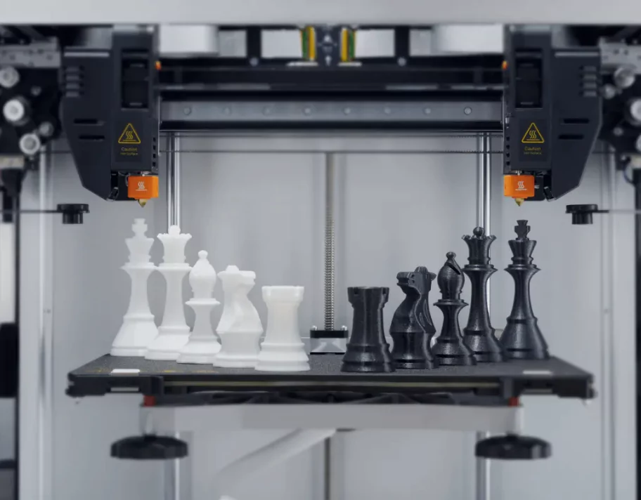 Snapmaker J1/J1s High Speed IDEX 3D Printers print in Mirror Mode