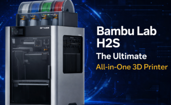 bambu lab h2s 3d printers by 3ding
