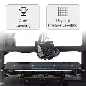 Creality CR-10 Smart comes with intelligent Auto-leveling