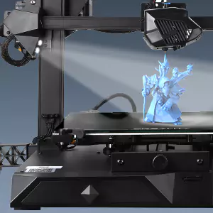 Creality CR-10 Smart comes with printing lighting system