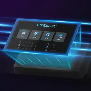 Creality  CR-10 Smart has 4.3 inch full view touch screen 