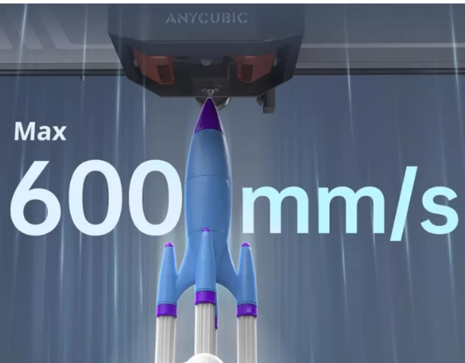 Anycubic Kobra 3 Max 3D Printer comes with Up to 600mm/s Print Speed