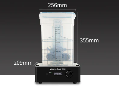 Anycubic Wash & Cure Plus Machine comes with Enclosed Washing Bucket