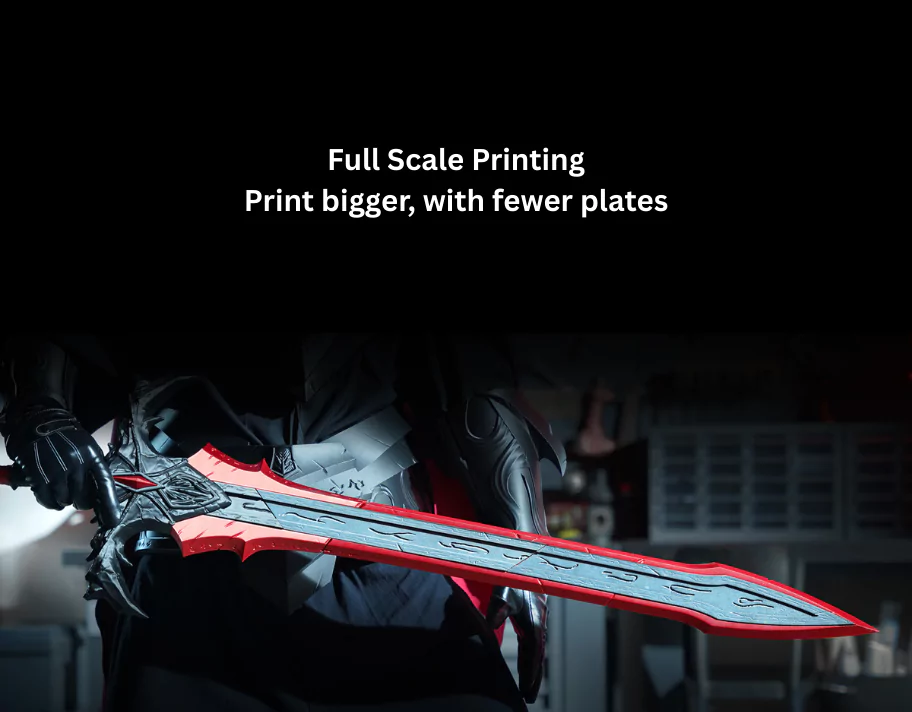 Bamblabs H2S 3D Printer print even One-Piece