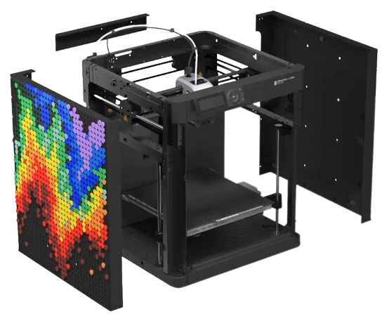 Bembu Lab P1P 3D Printer short details