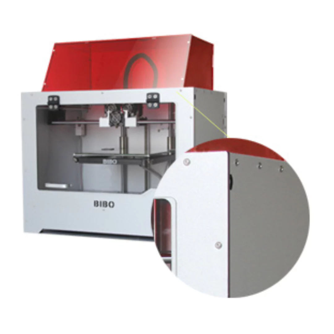 Bibo 2 touch laser X 3D Printer has All Metal Frame