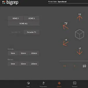 Bigrep studio New intuitive the user interface