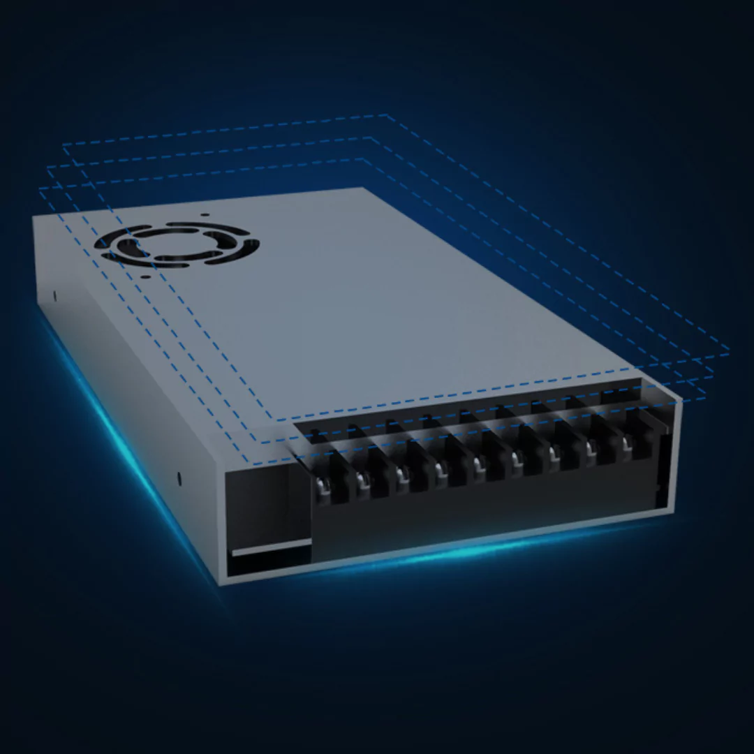 Creality CR-200B comes with Quality Wide Voltage Power Supply