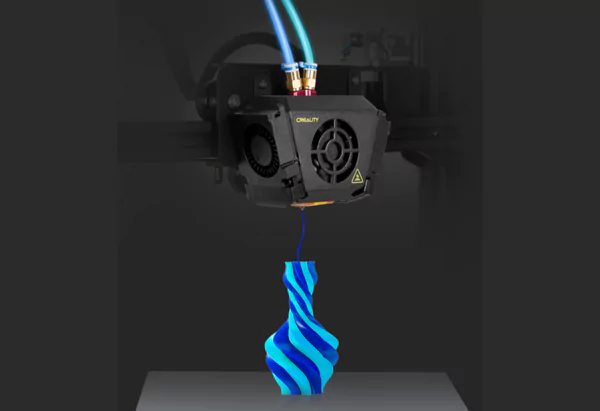 Creality CR-X Pro comes with Dual Extruder