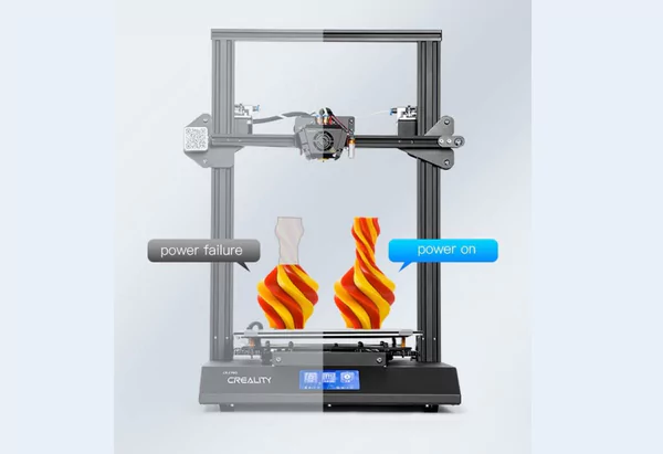Creality CR-X Pro 3D Printer has Resume printing Function feature