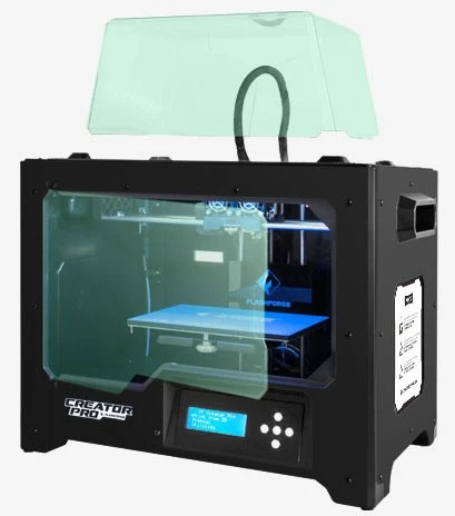 Flashforge creator pro 3D Printer supports PLA material