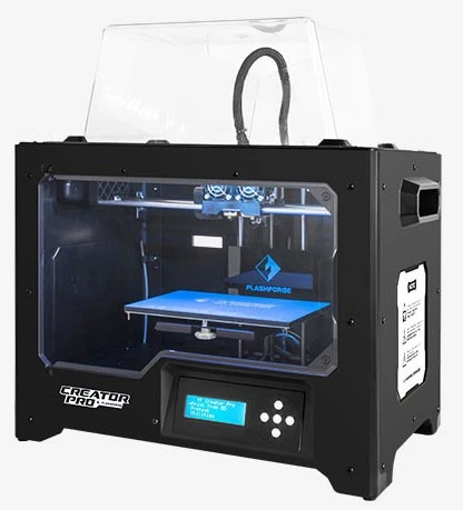 Flashforge creator pro 3D Printer supports ABS material