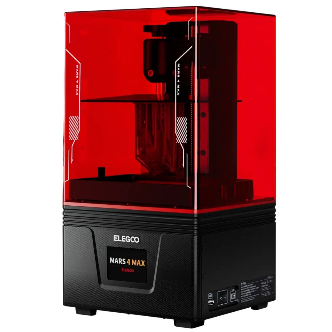 Elegoo Mars 4 Max MSLA Resin 3D Printer with 6K Mono LCD details