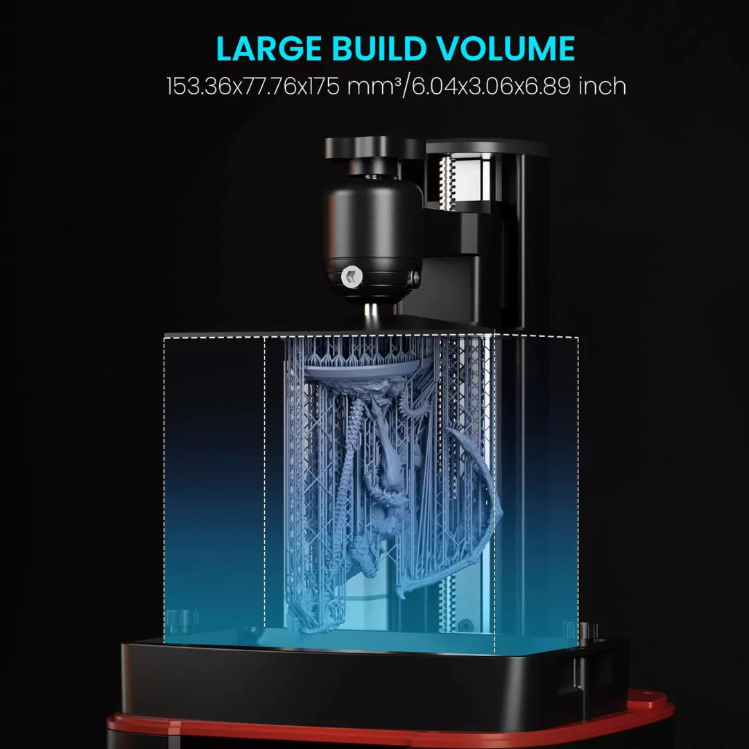 Elegoo Mars 4 9K MSLA Resin 3D Printer With 9K Mono LCD comes with Large Building Volume