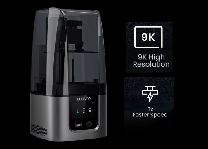 Elegoo Mars 4 Ultra MSLA Resin 3D Printer comes with Incredible Detail at 9K Accuracy
