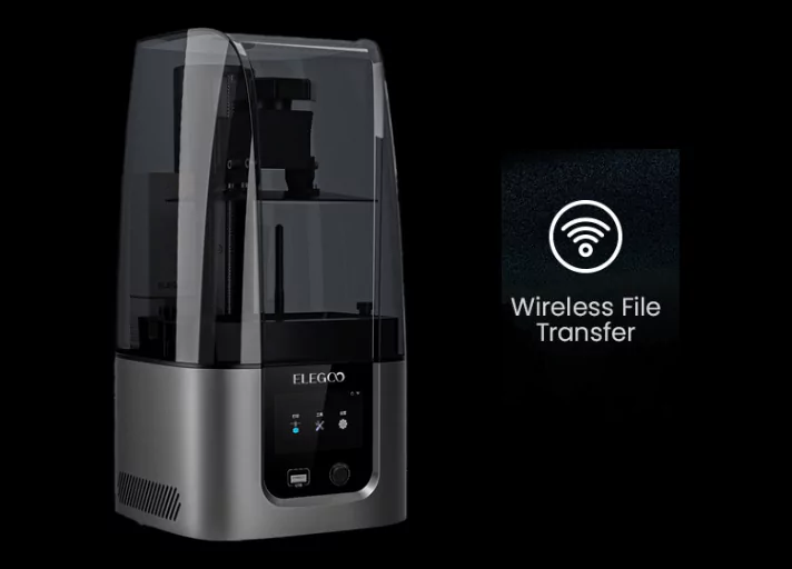 Elegoo Mars 4 Ultra 9K MSLA Resin 3D Printer comes with A Fast WiFi Transfer