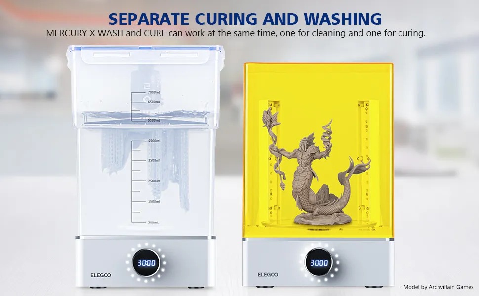 Elegoo Mercury X Bundle Washing And Curing Machine features