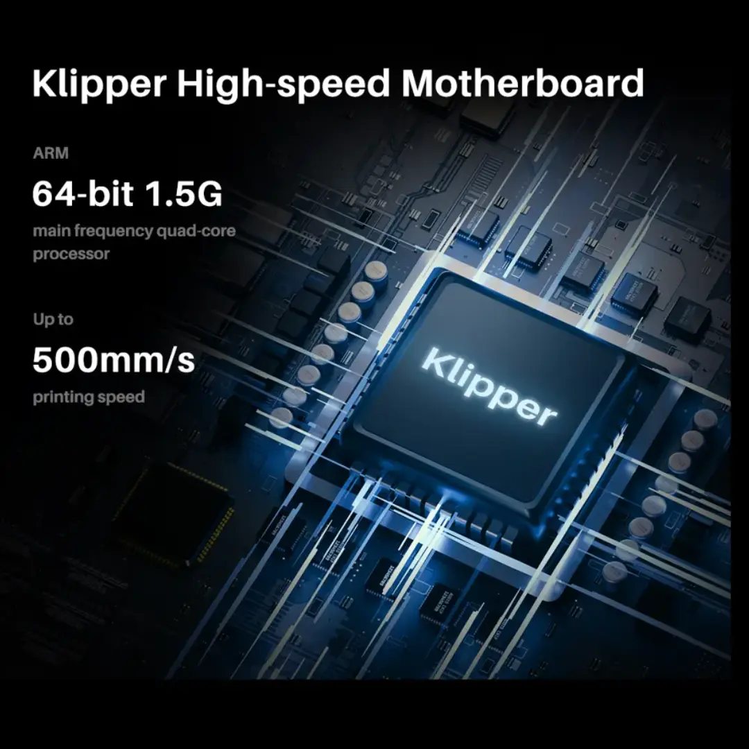Elegoo Neptune 4 Plus comes with Klipper High-speed Motherboard