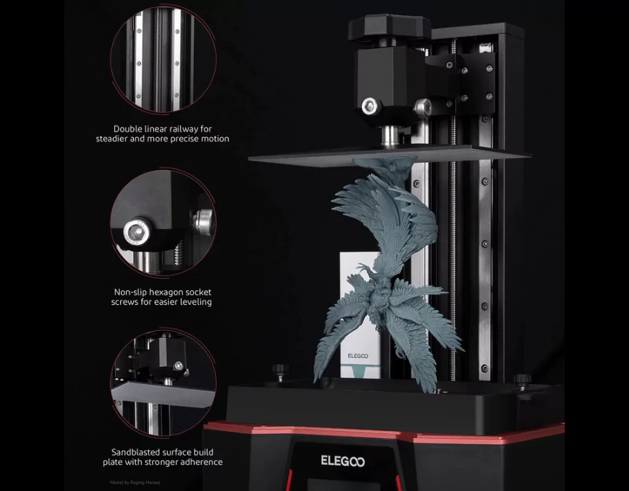 Elegoo Saturn 2 Resin 3D Printer comes with Reliable Printing Performance