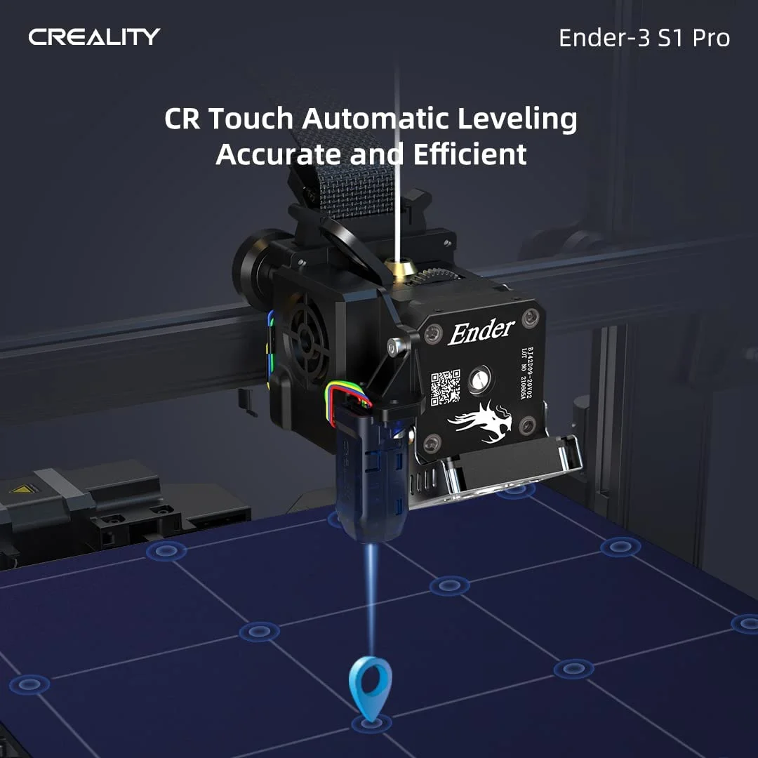 Ender 3 s1 pro has CR touch automatic bed leveling feature