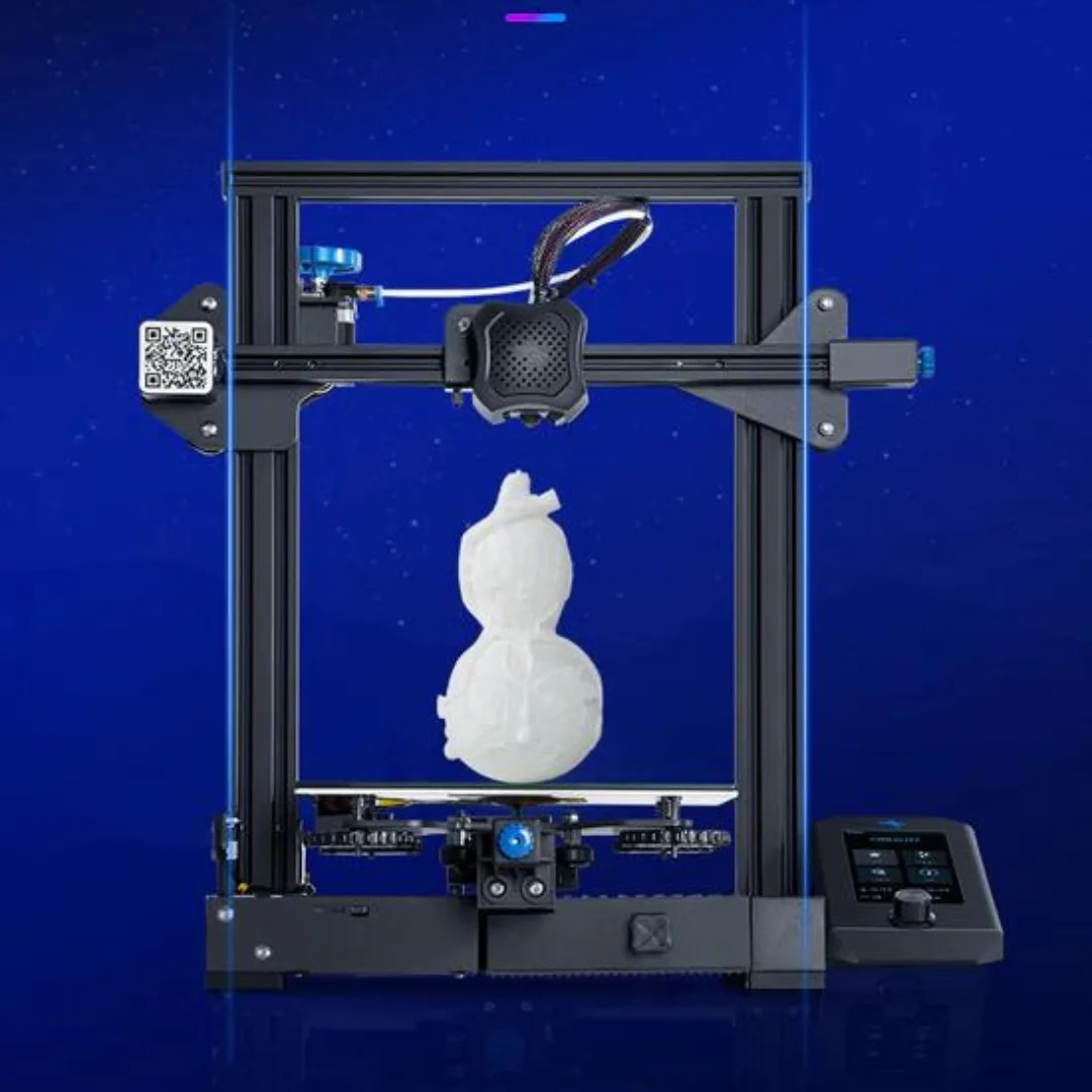 Creality Ender 3 V2 3D Printer comes with integrated structure design