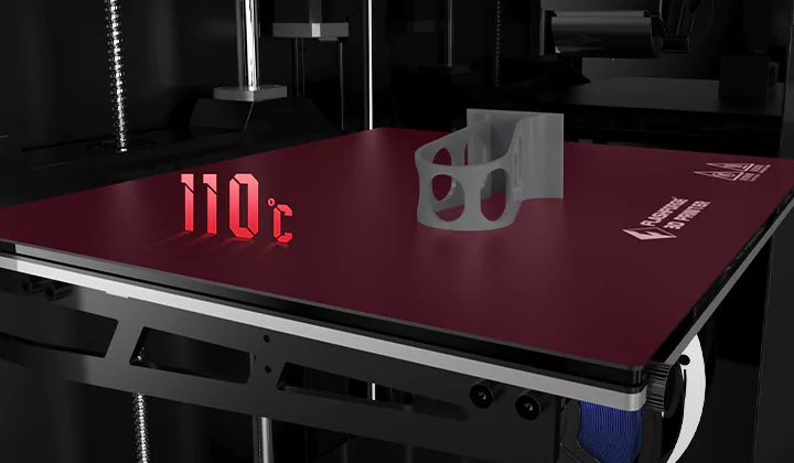 Flashforge Guider 3 3D Printer comes with Dynamic Dual-platform System