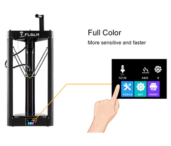 Flsun QQ-S Pro 3D Printer touch screen