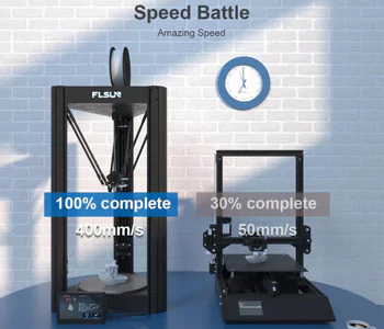 Flsun V400 3D Printer comes with ultra-fast printing
