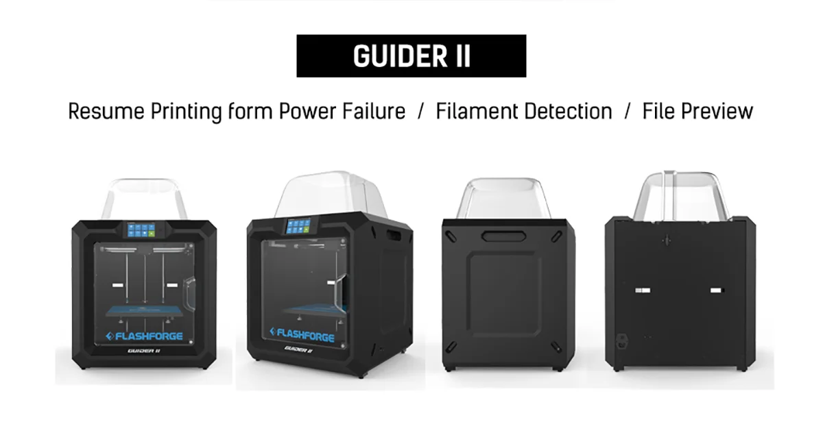 Flashforge Guider II 3D Printers