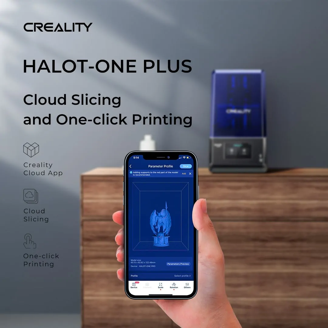 Halot one plus features