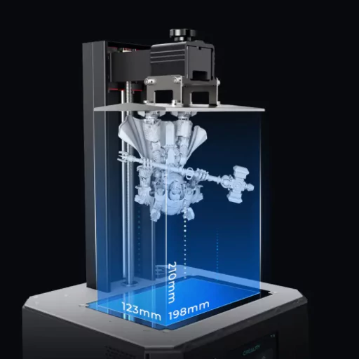 Halot ray 3d printer features