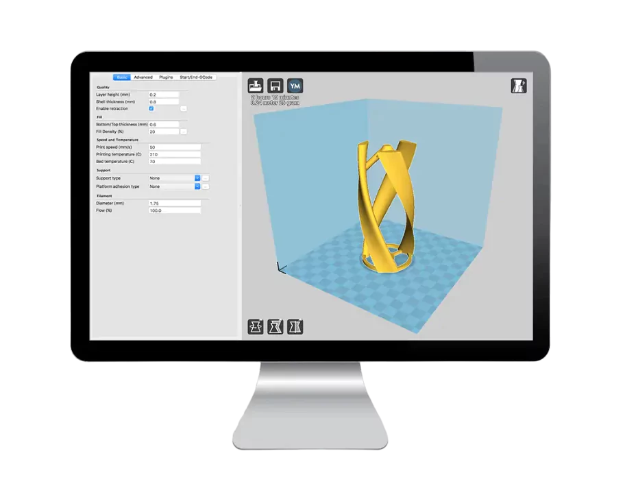 Hydra supports cura software
