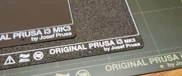 Original Prusa i3 MK3S+ 3D Printer comes with Disposable Print Sheets