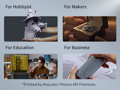 Photon M3 Premium 3D Printer comes with Countless Possibilities