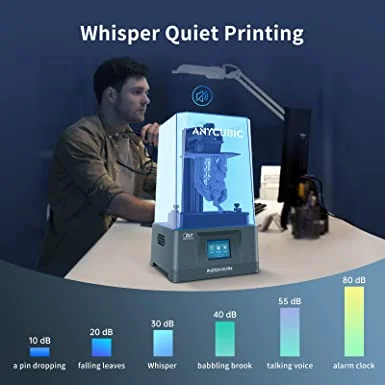 Photon Ultra DLP comes with whisper quite printing