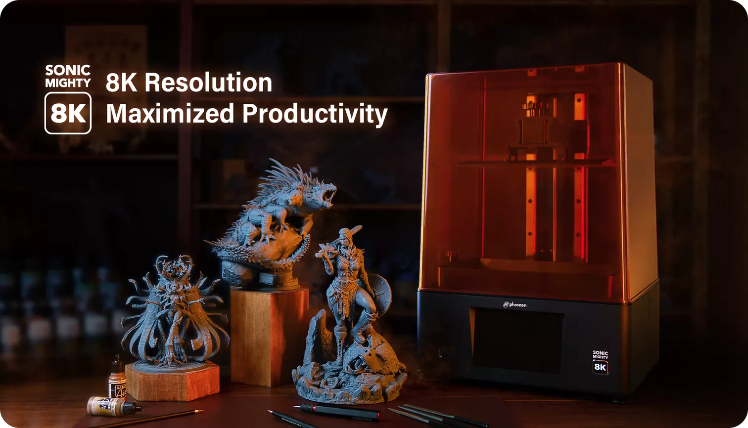 Phrozen Sonic Mighty 8K print big and more in 8K resolution