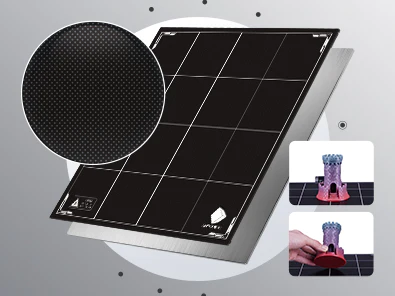 Kobra Plus 3D Printer comes with Great Adhesion & Removal