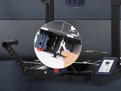 Kobra Plus 3D Printer comes with Integrated Toolbox